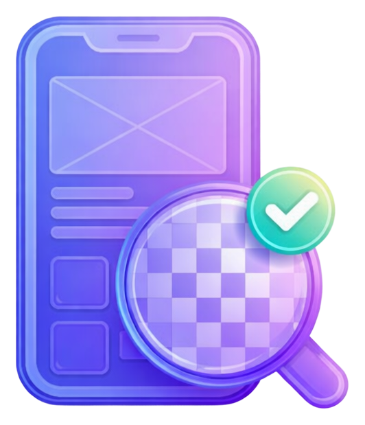 Pixel-Perfect User Interface (UI) Design icon